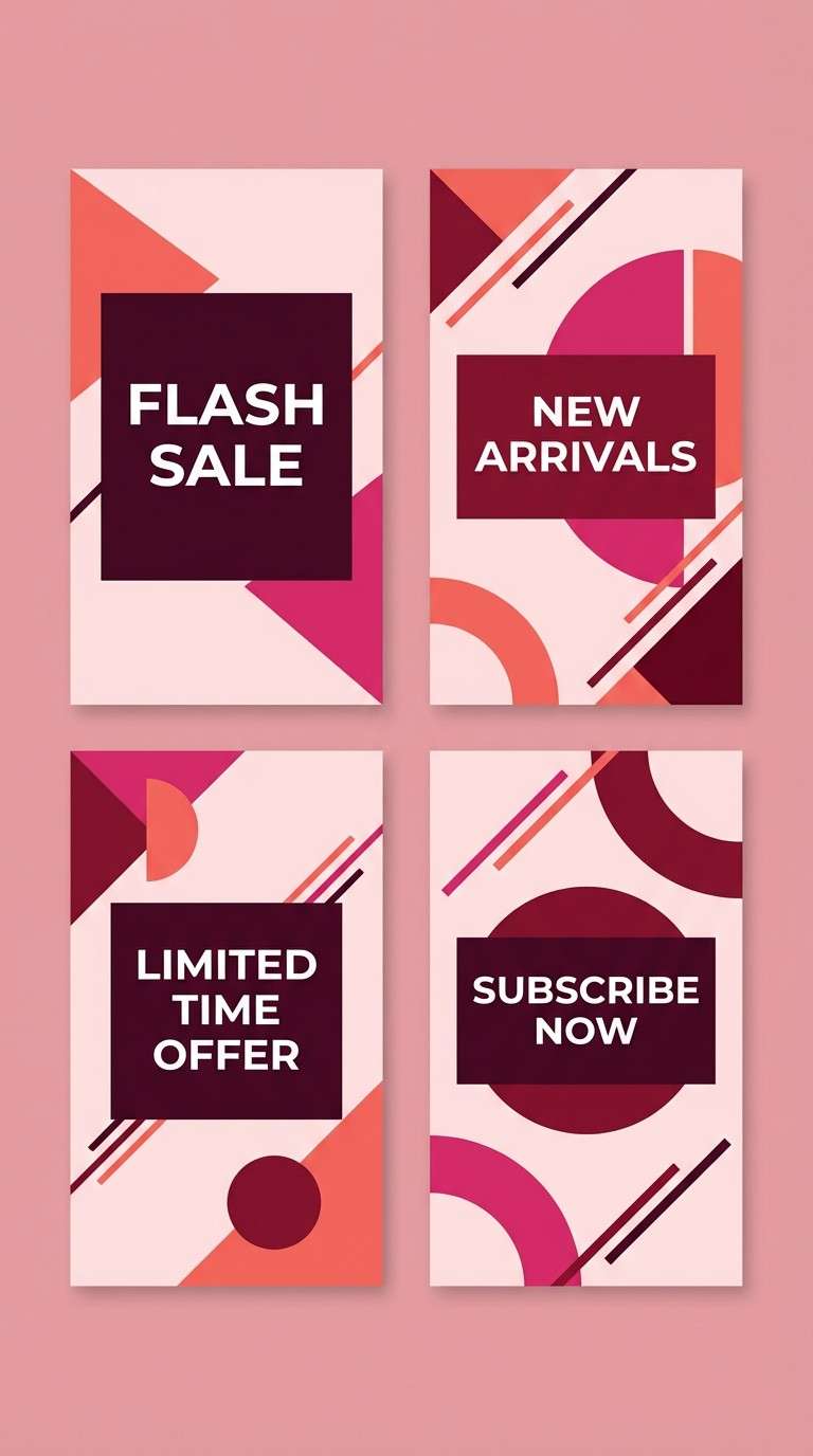 merlot social promo templates