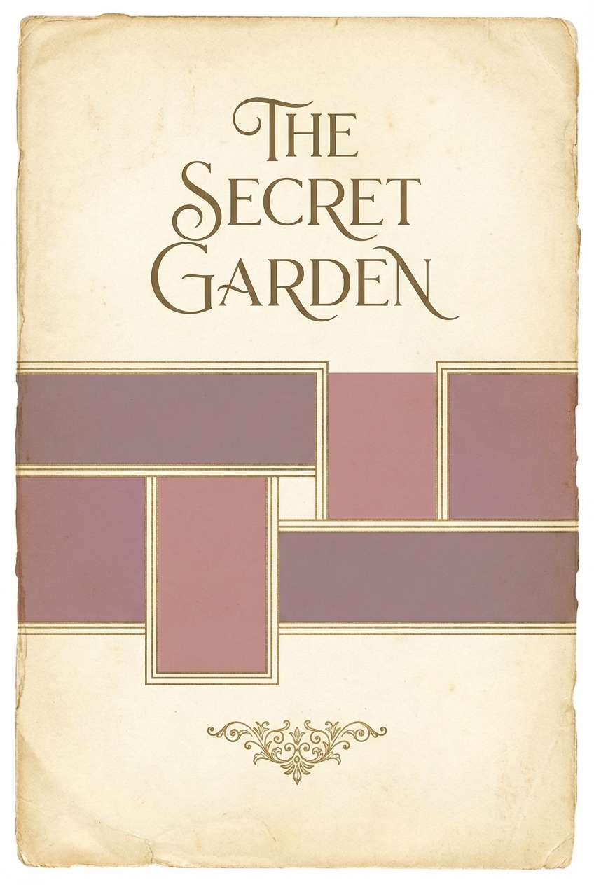 vintage style book cover