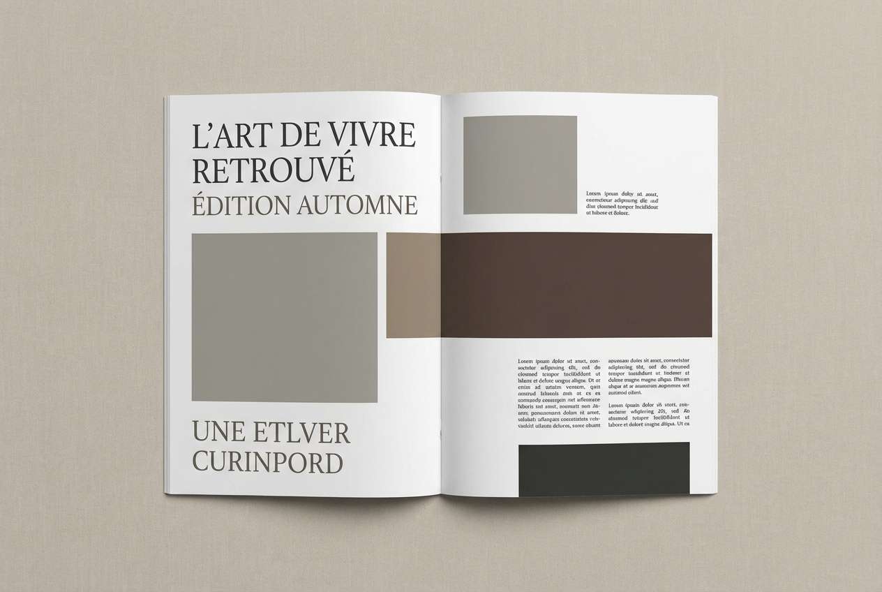 moody editorial spread