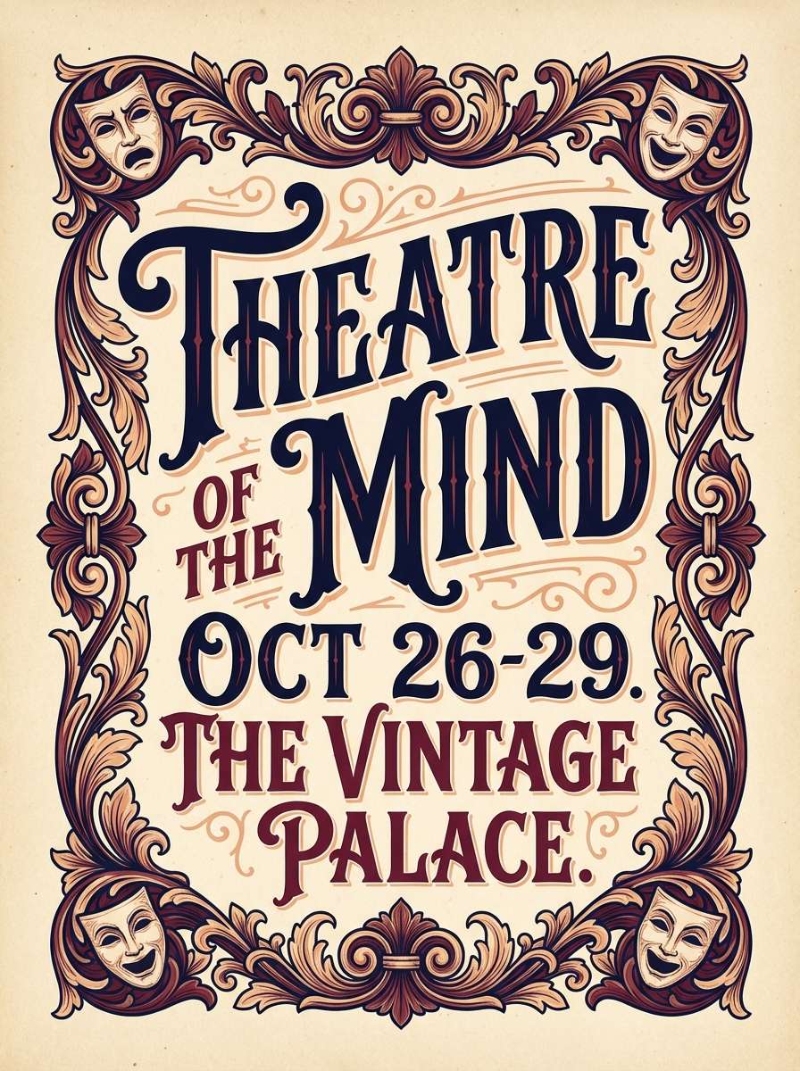 vintage theater poster