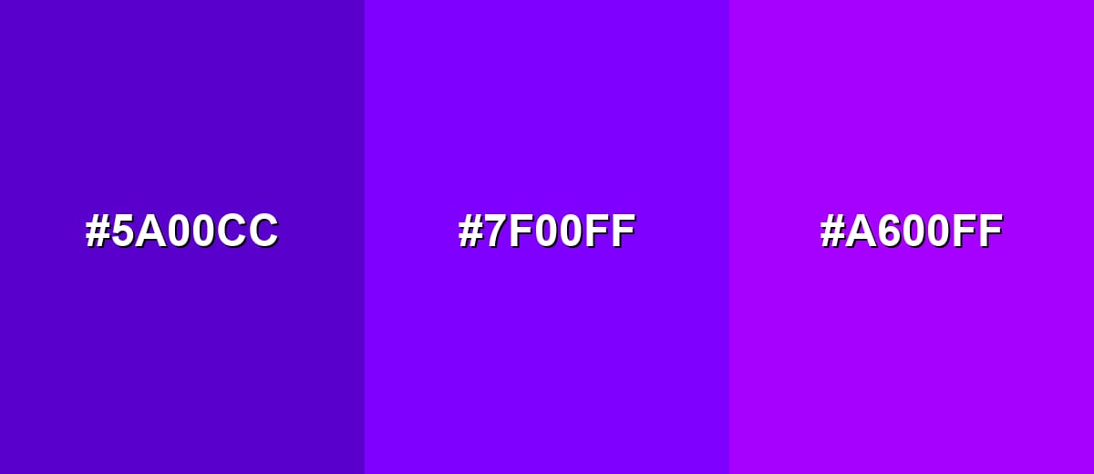 analogous color for violet