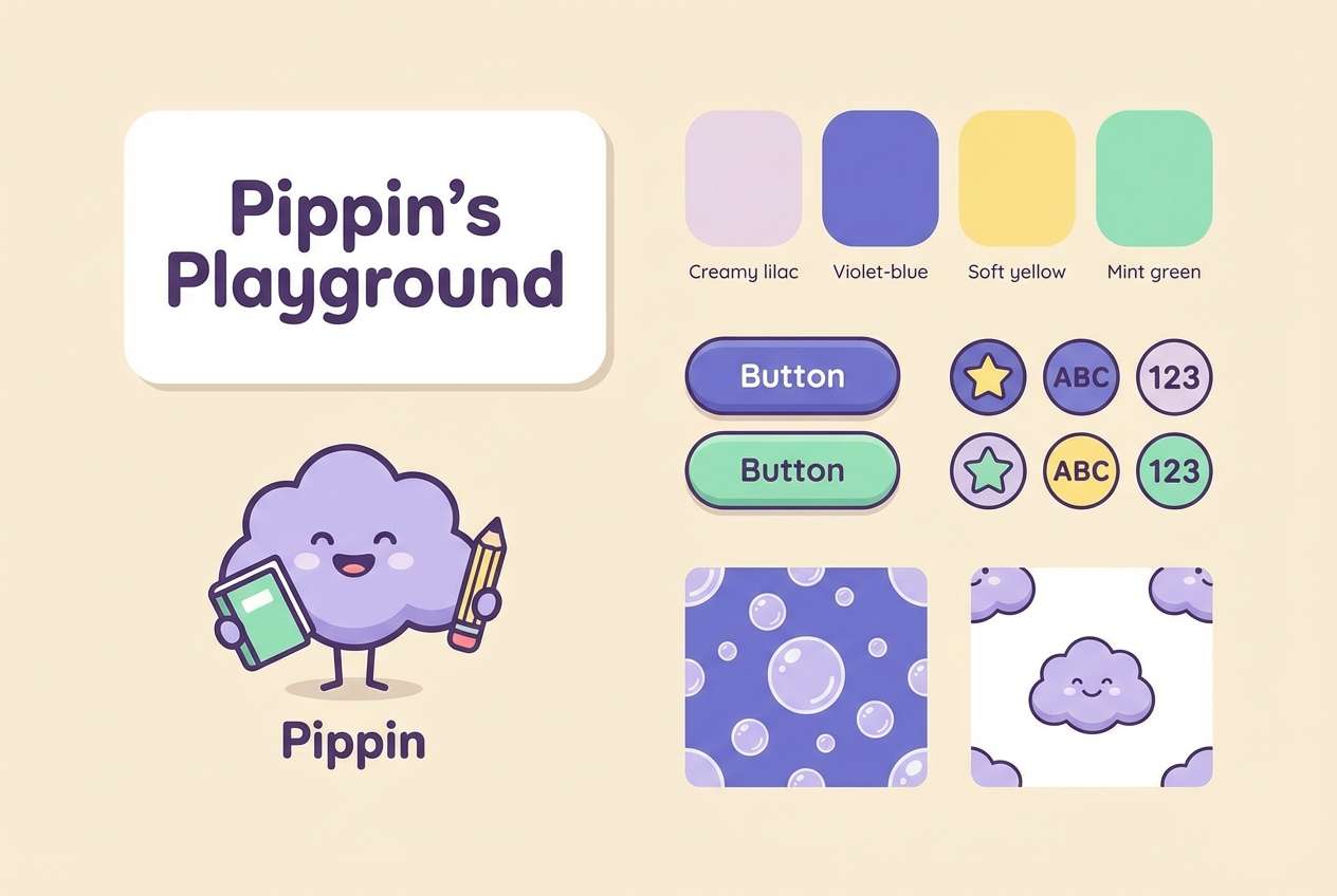 kids app branding