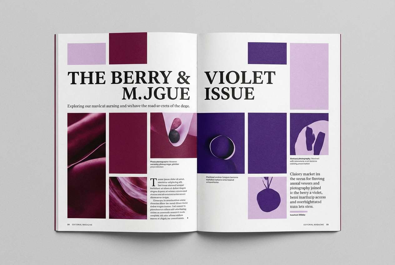 berry ink magazine spread
