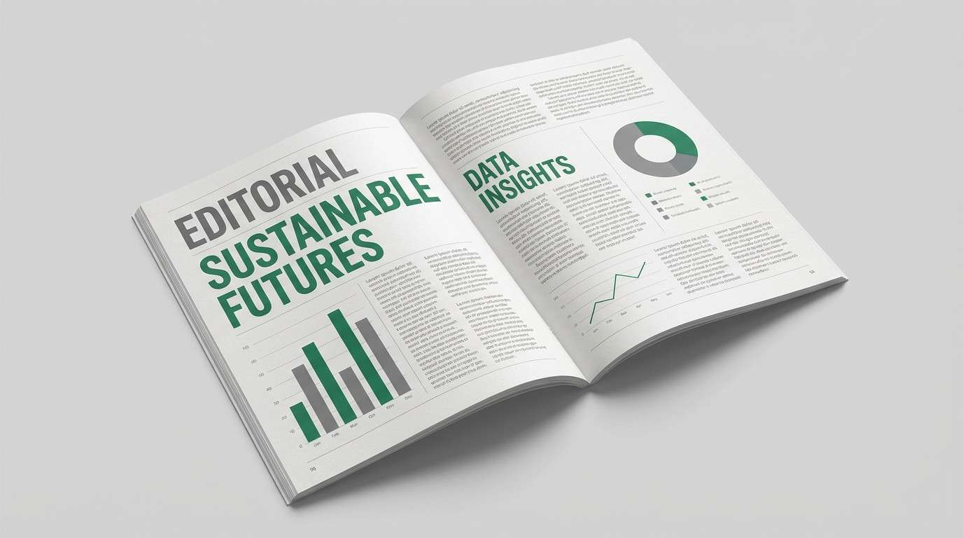 editorial layout spread