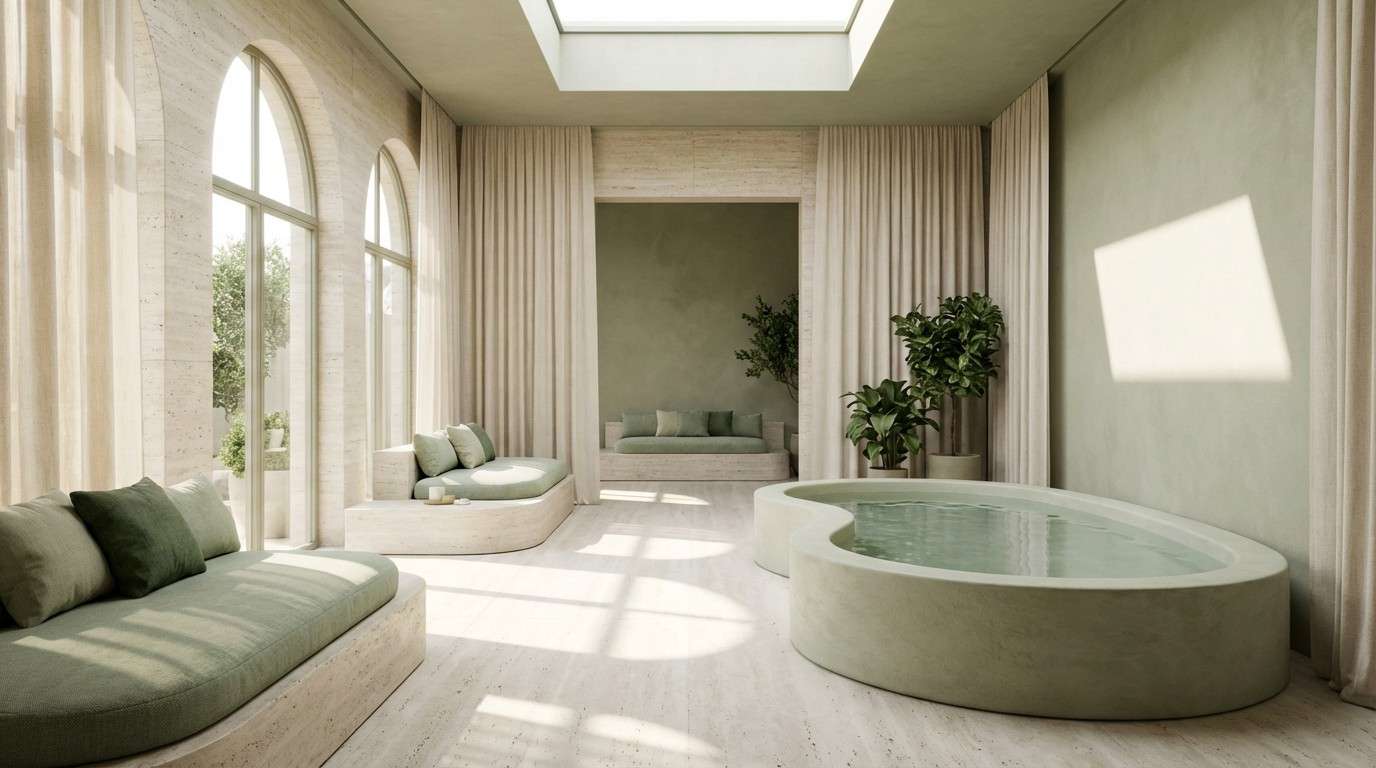 minimal spa interior concept