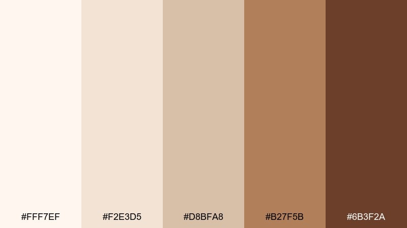 warm beige care hospital color palette with hex codes