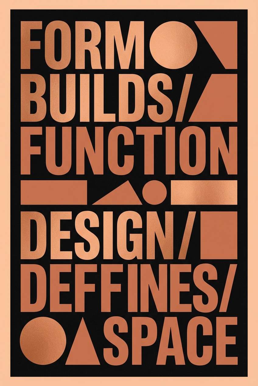 typography event poster