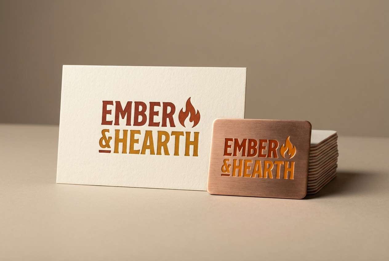 restaurant signage mockup