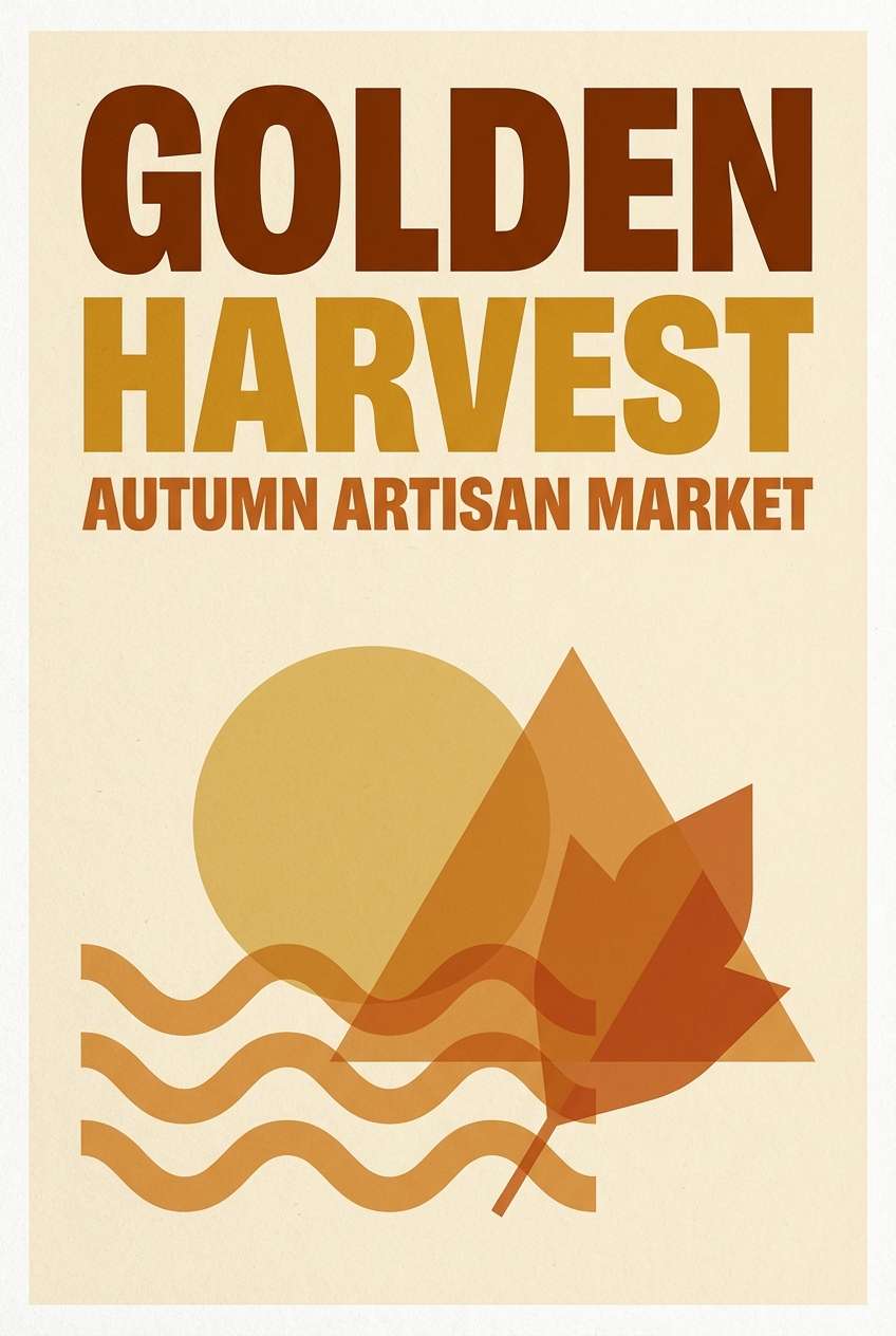 honey toned promo poster