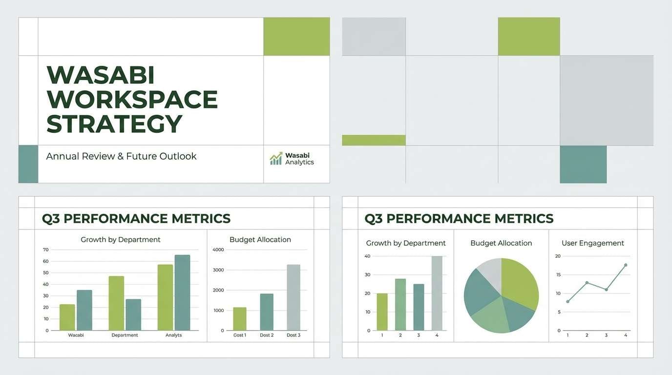 wasabi workspace slide template