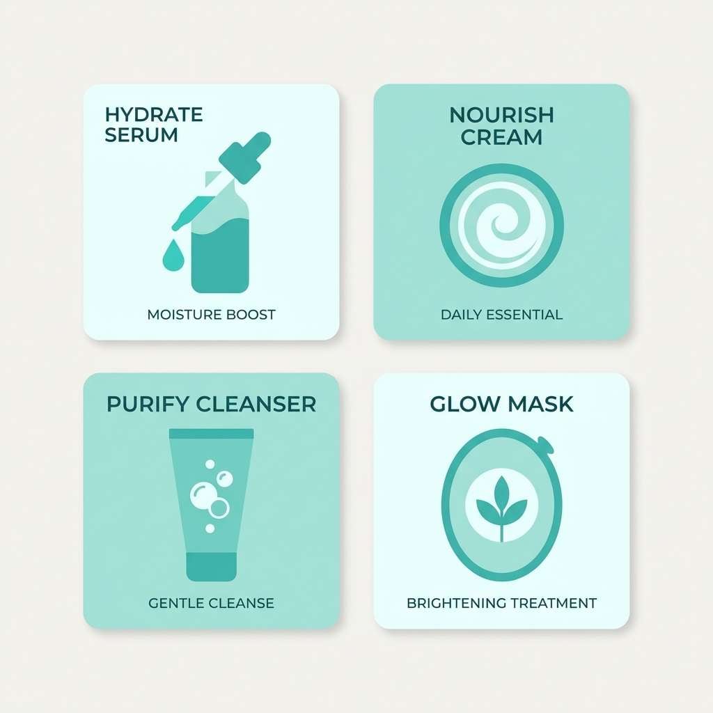 skincare social cards