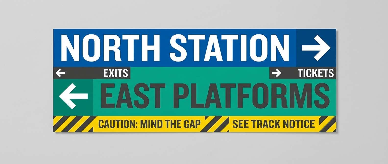 wayfinding signage design