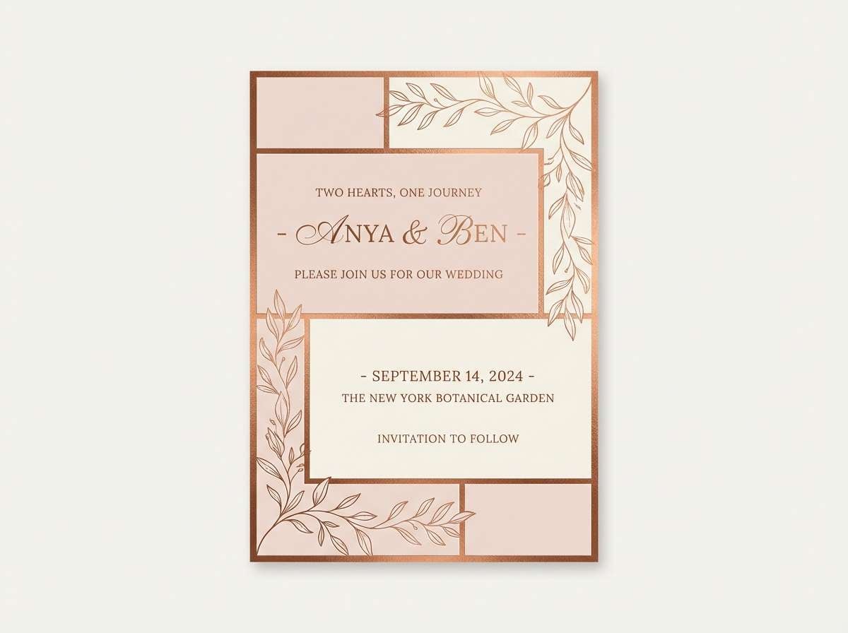 wedding invite card