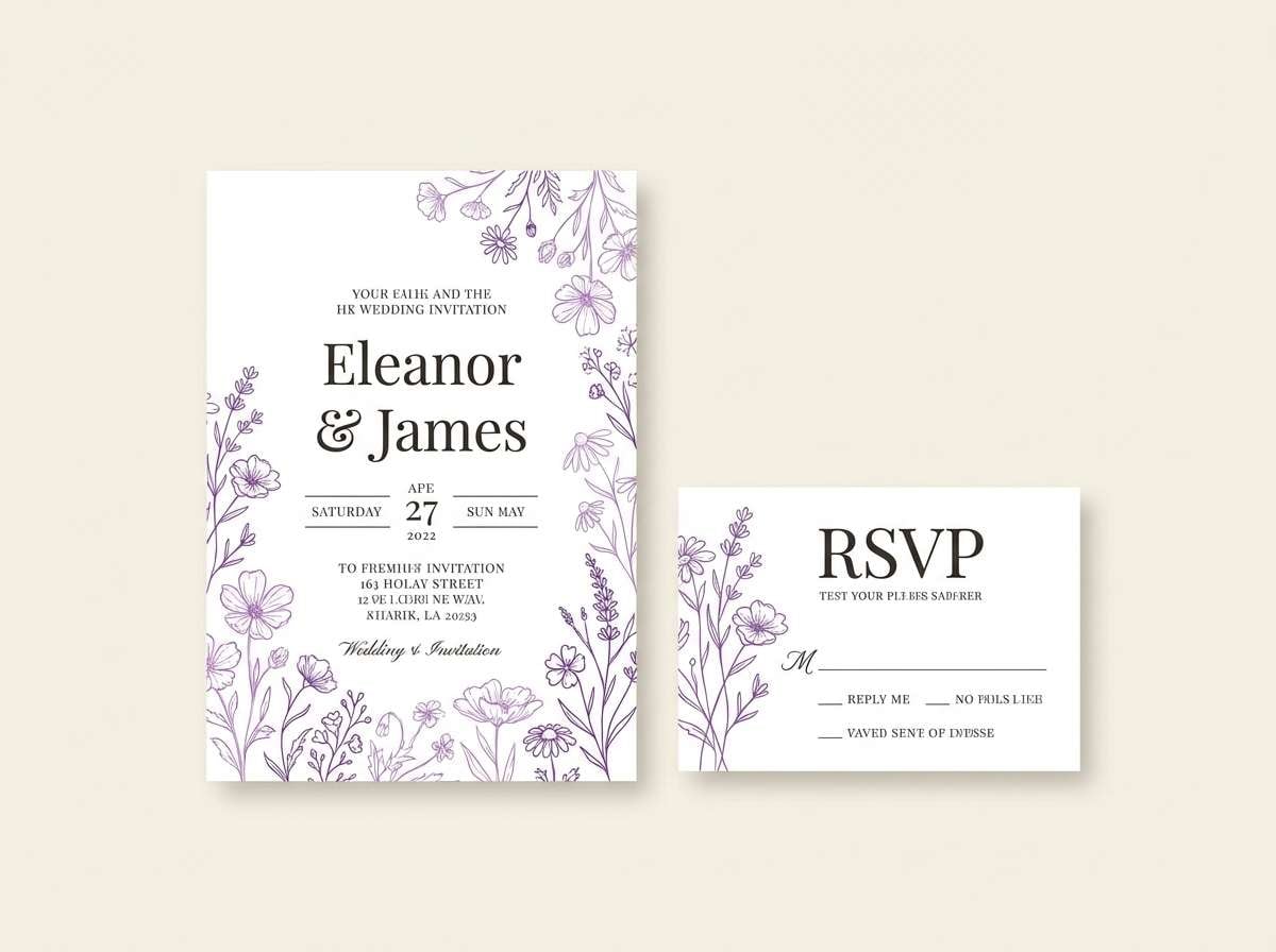 wedding stationery suite