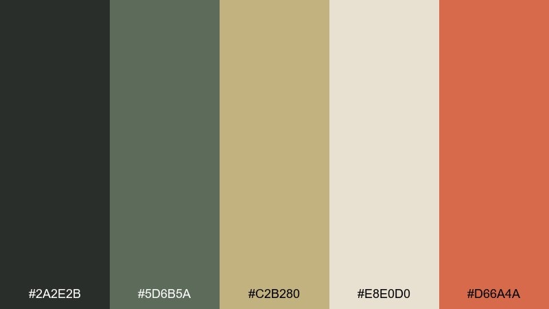 weekend market subway color palette with hex codes