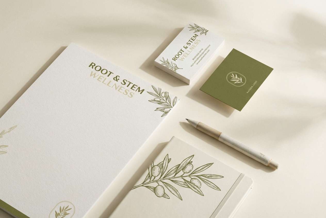 wellness stationery set