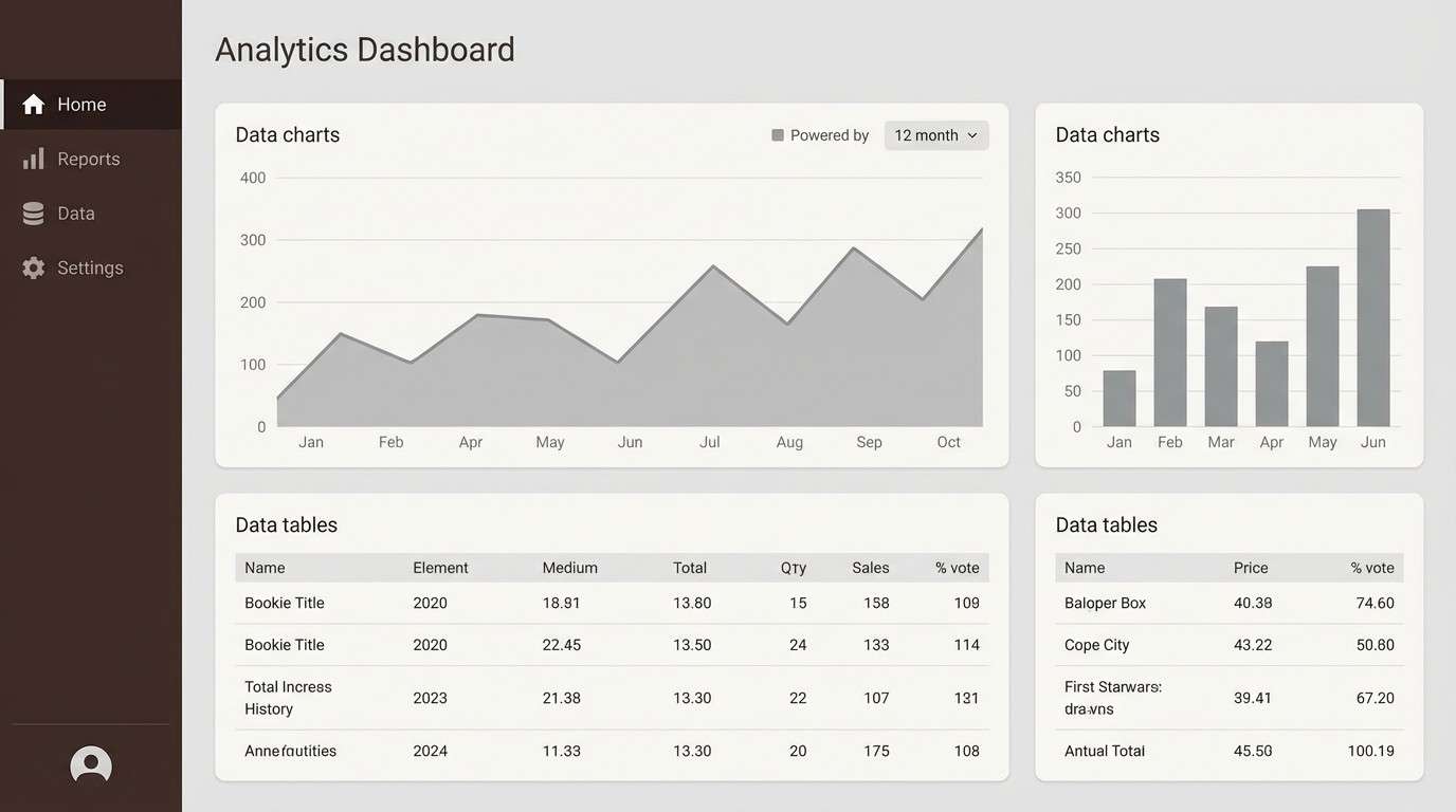 analytics dashboard ui