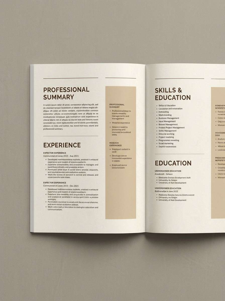 editorial report layout