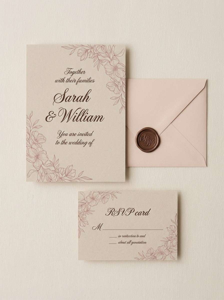 wedding invitation design