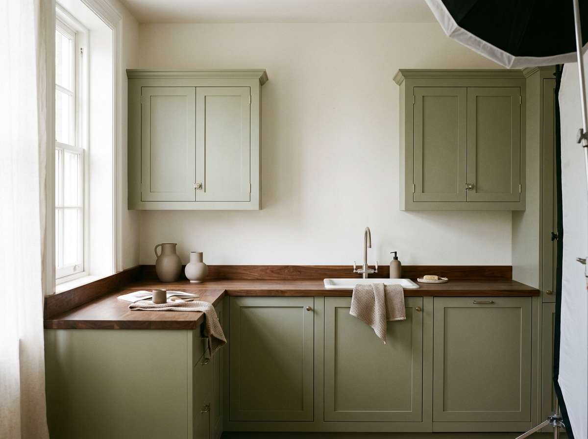 sage kitchen moodboard