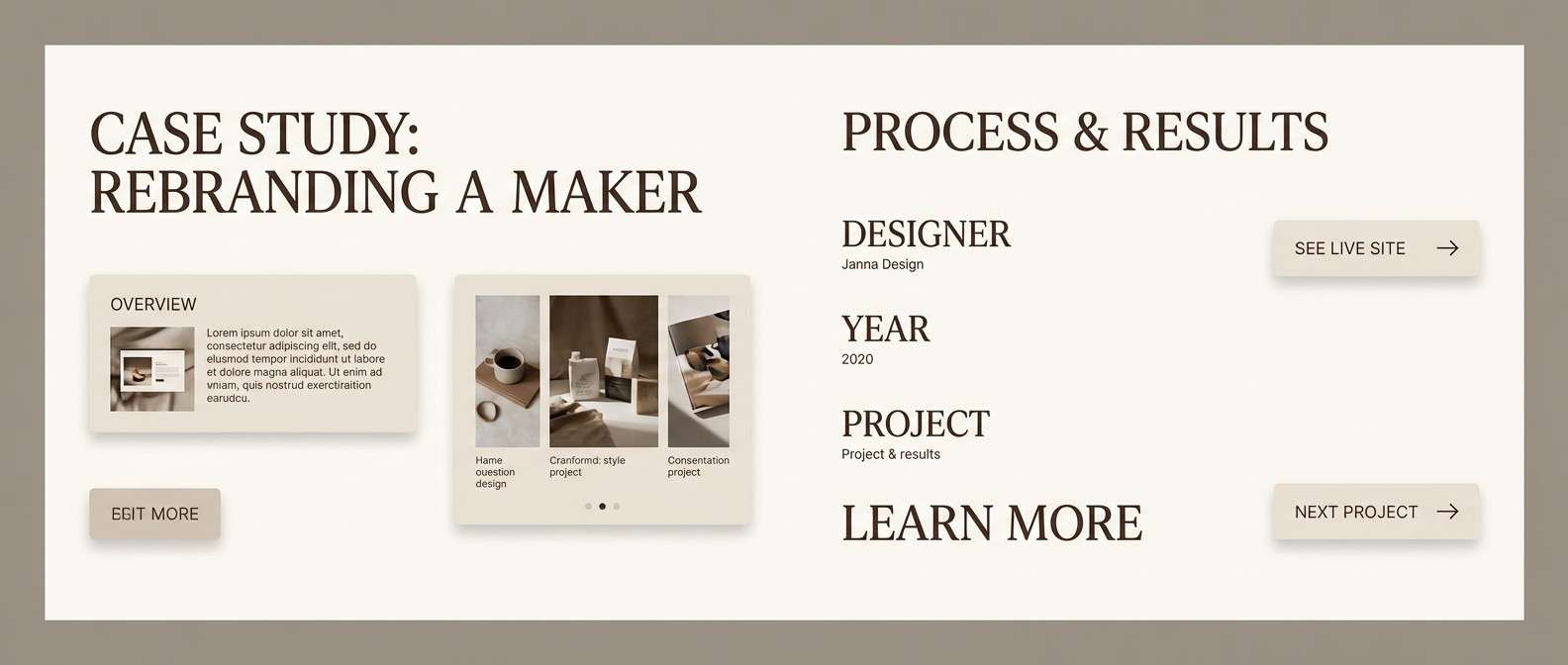 portfolio case study ui
