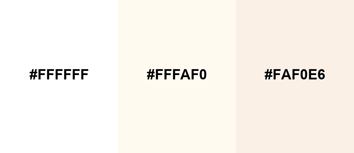 analogous color for white-color