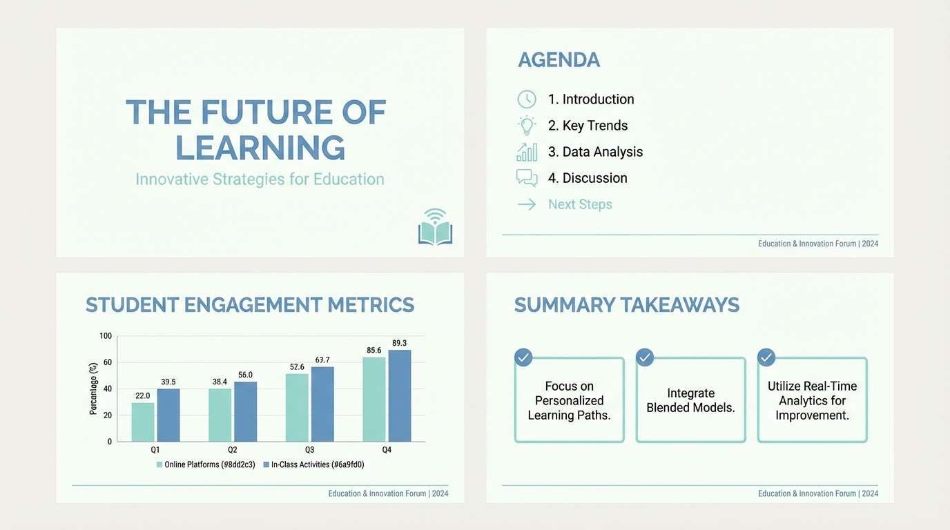 education slide template