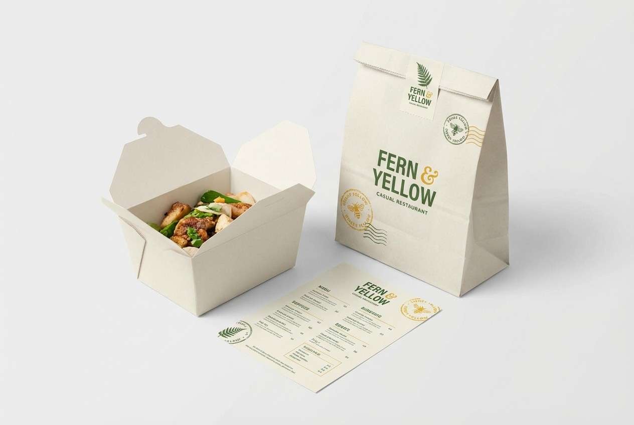 takeout packaging set