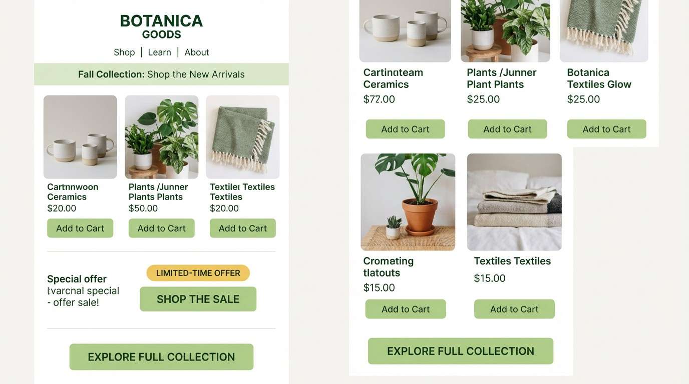 clean email newsletter