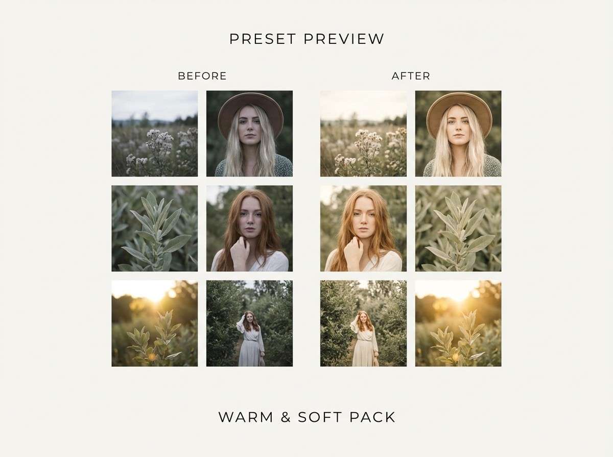 preset preview grid