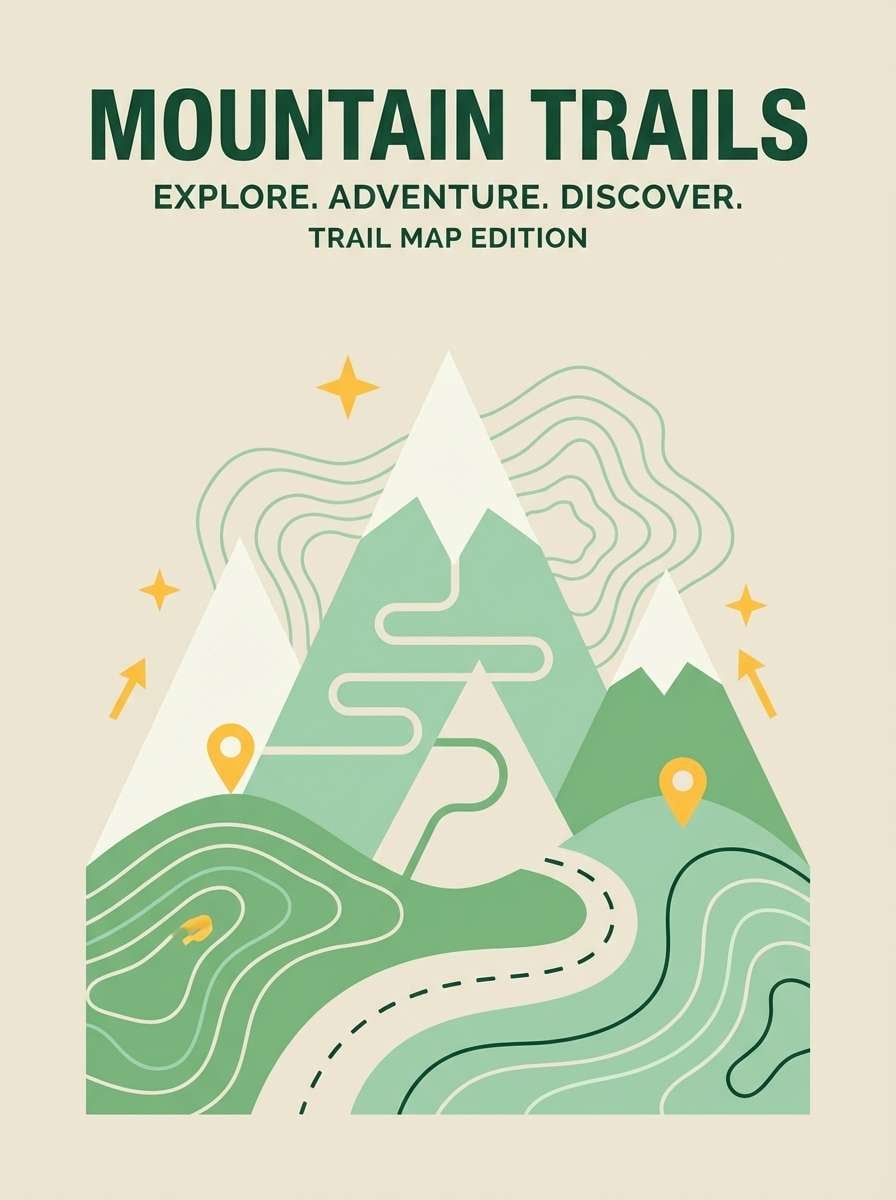 minimal travel poster