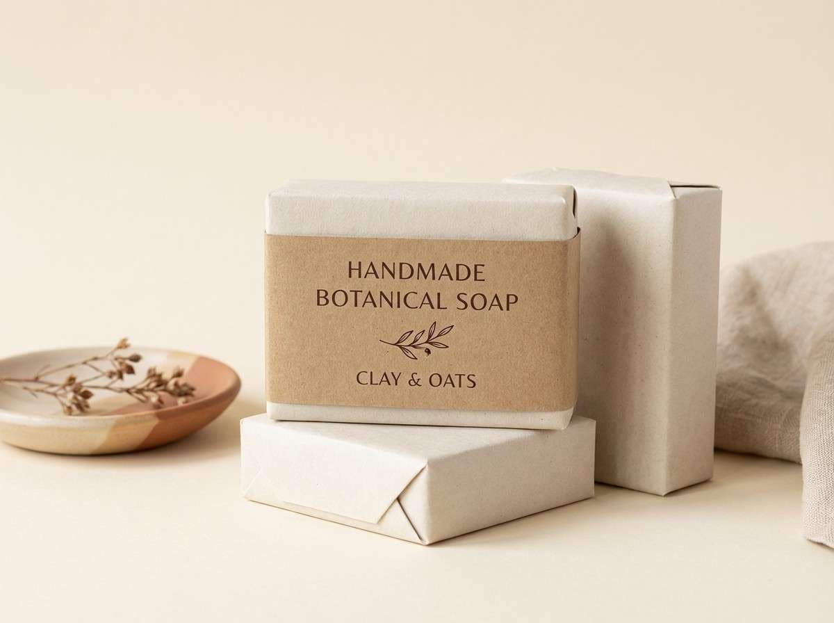handmade soap packaging