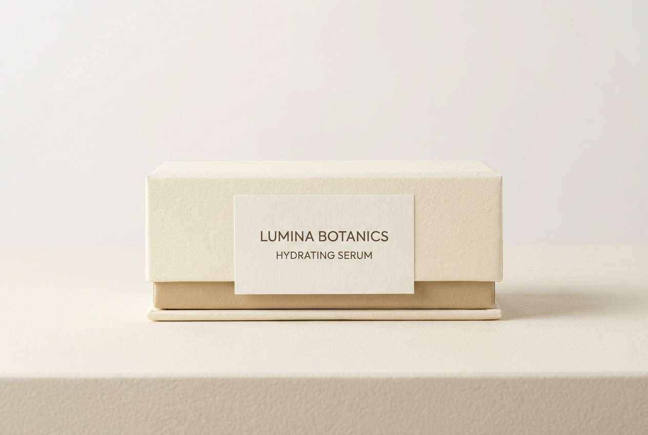 minimal skincare packaging neutrals