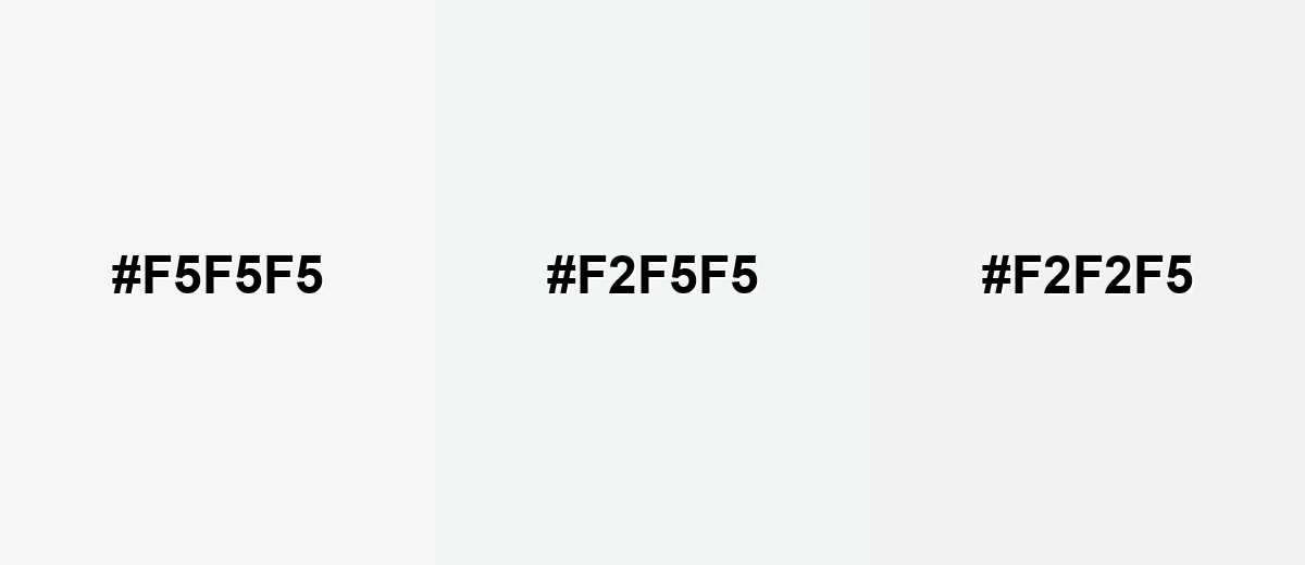 analogous color for whitesmoke