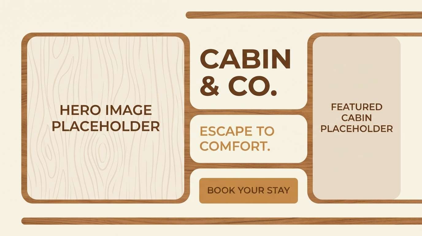 cabin rental header