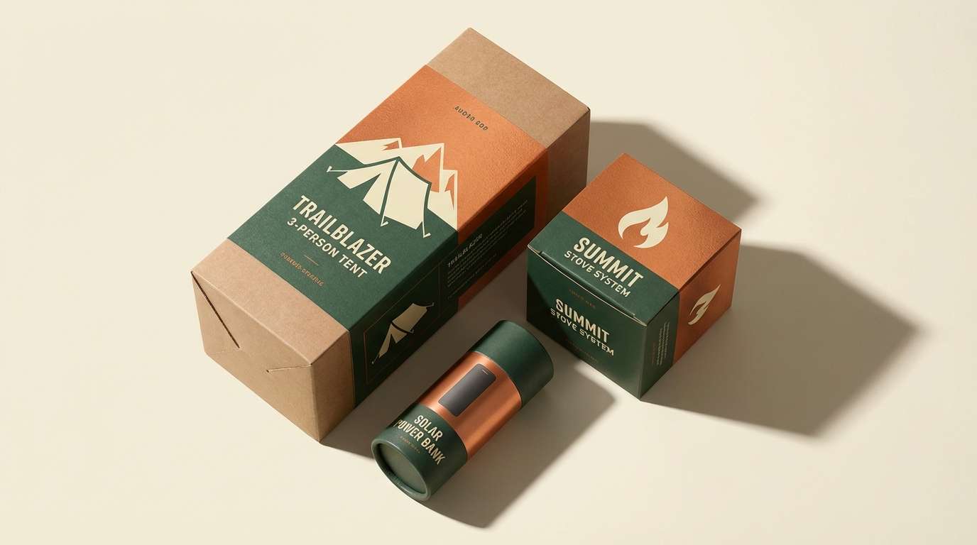 outdoor gear product ad