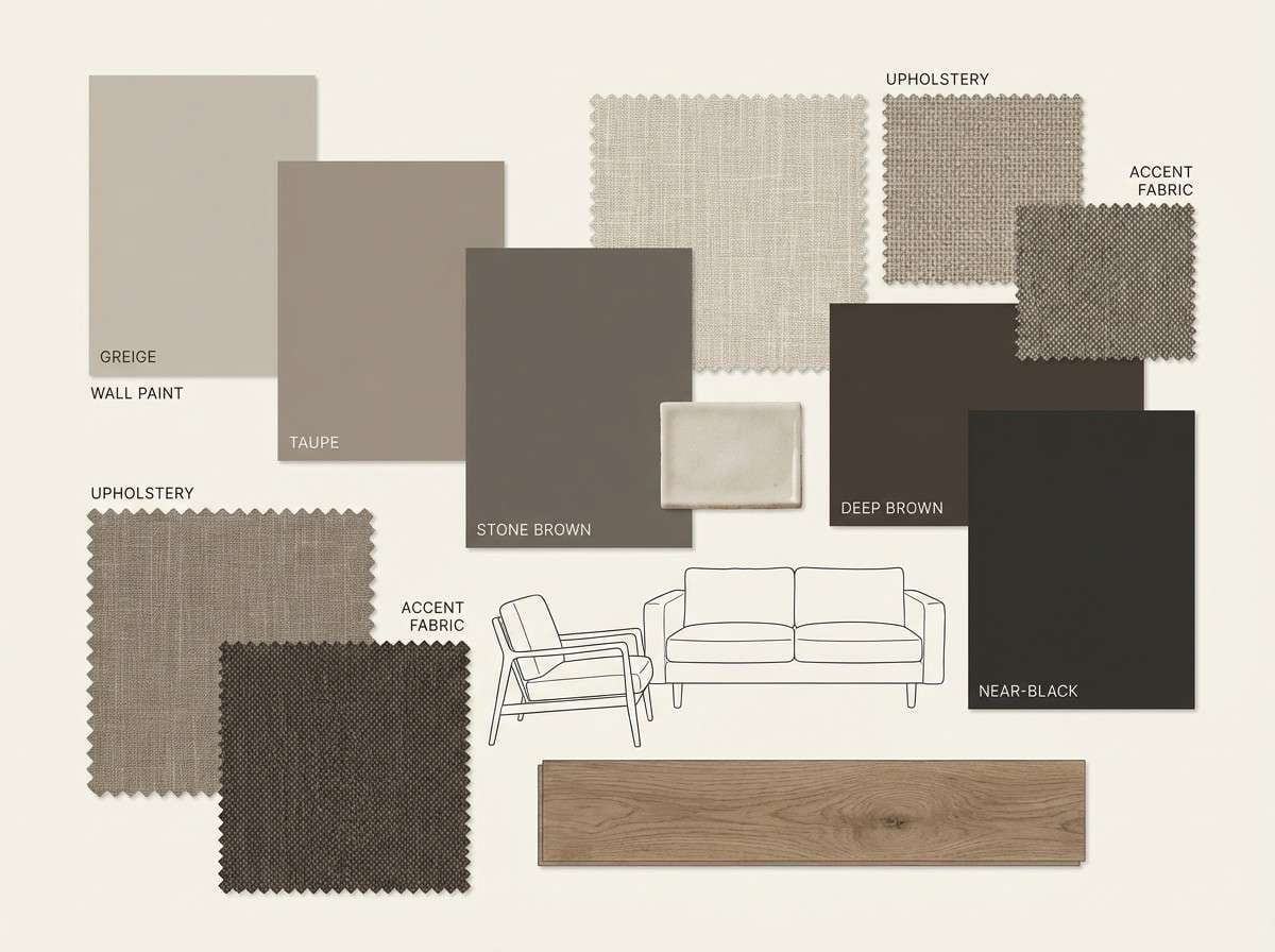 interior mood board