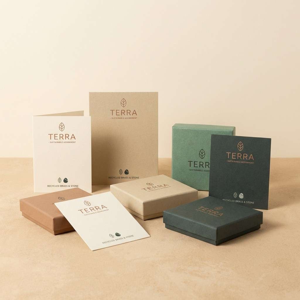 sustainable jewelry brand cards