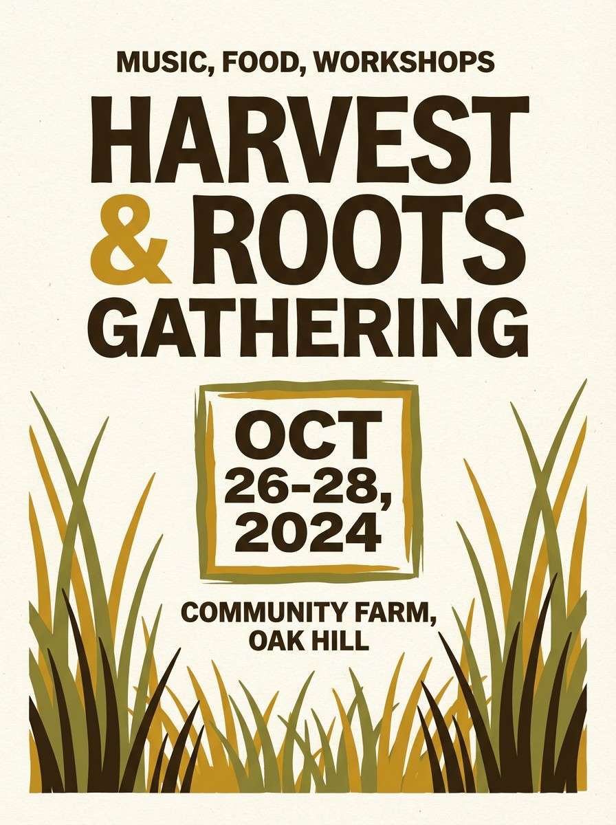 outdoor festival flyer