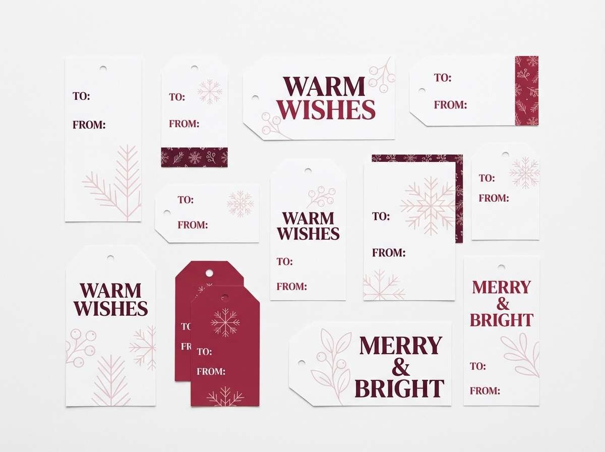 holiday gift tags