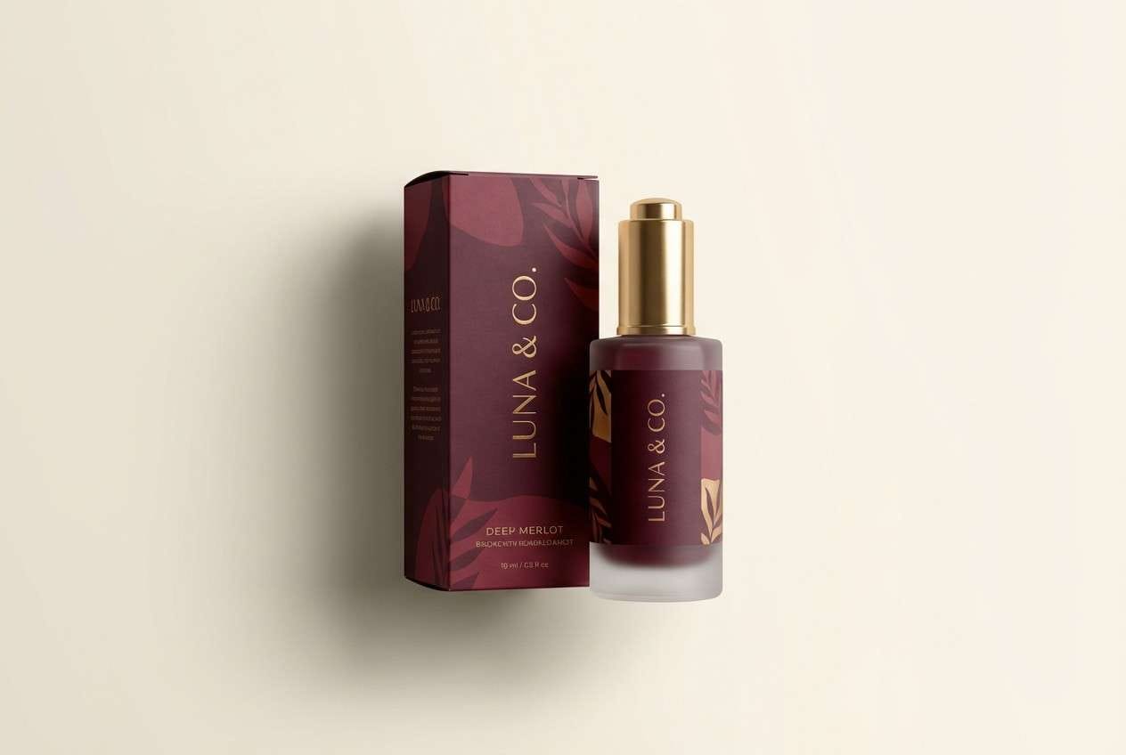 premium packaging shot