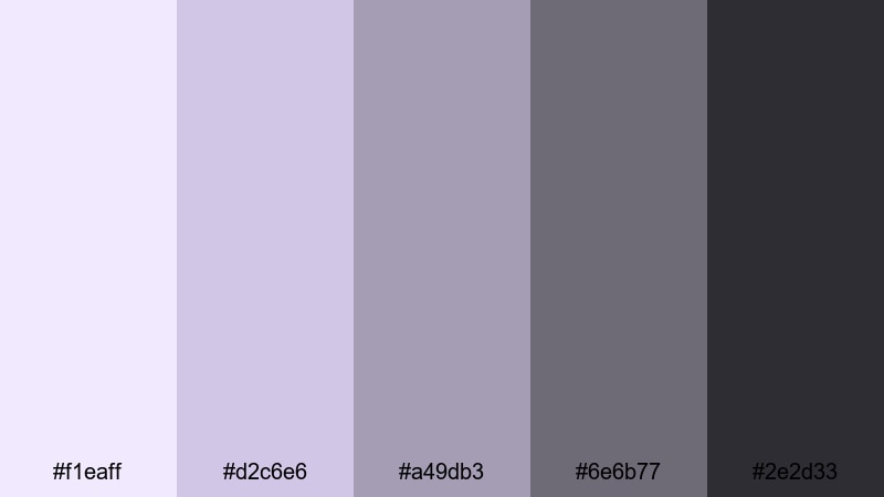 wisteria stone spa color palette with hex codes