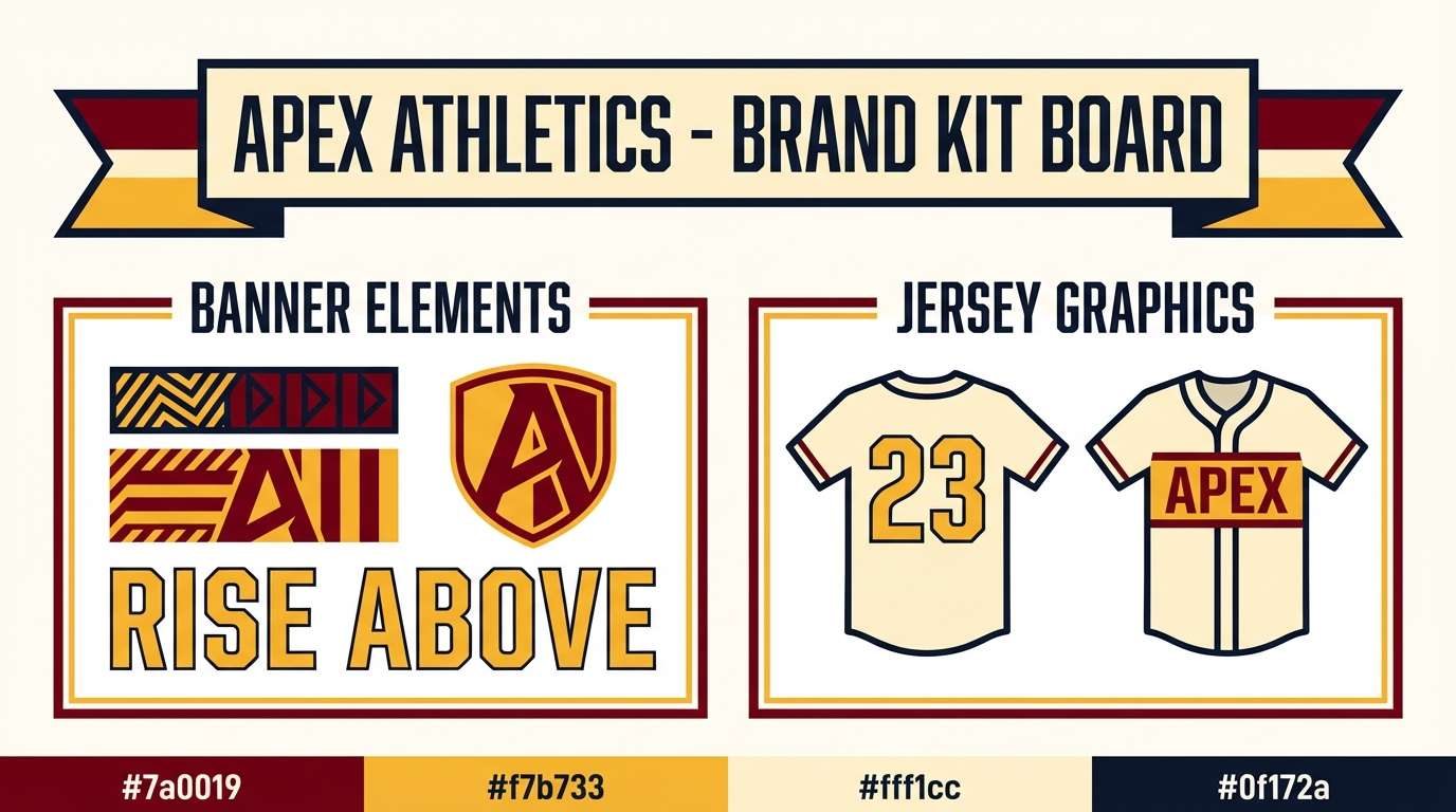 team brand kit banner