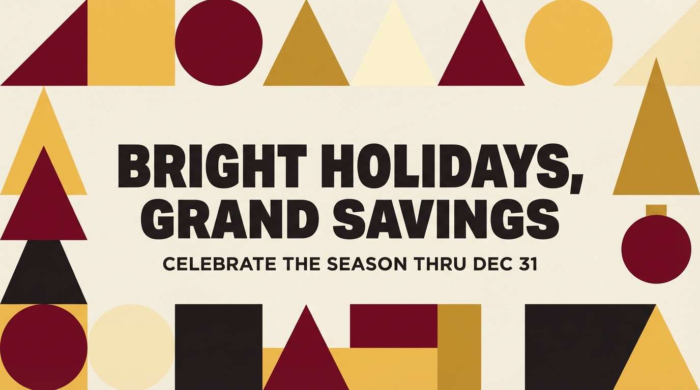 festive holiday poster design