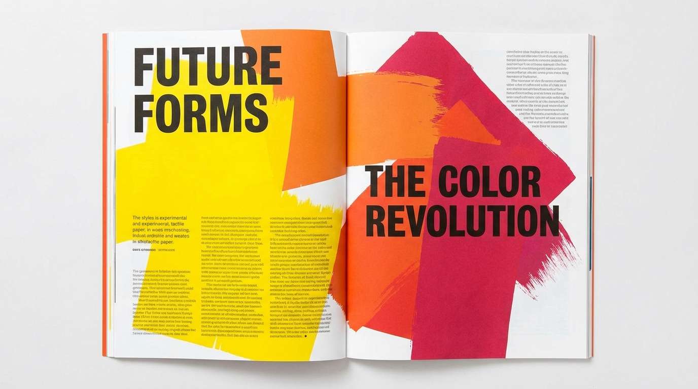 editorial spread layout