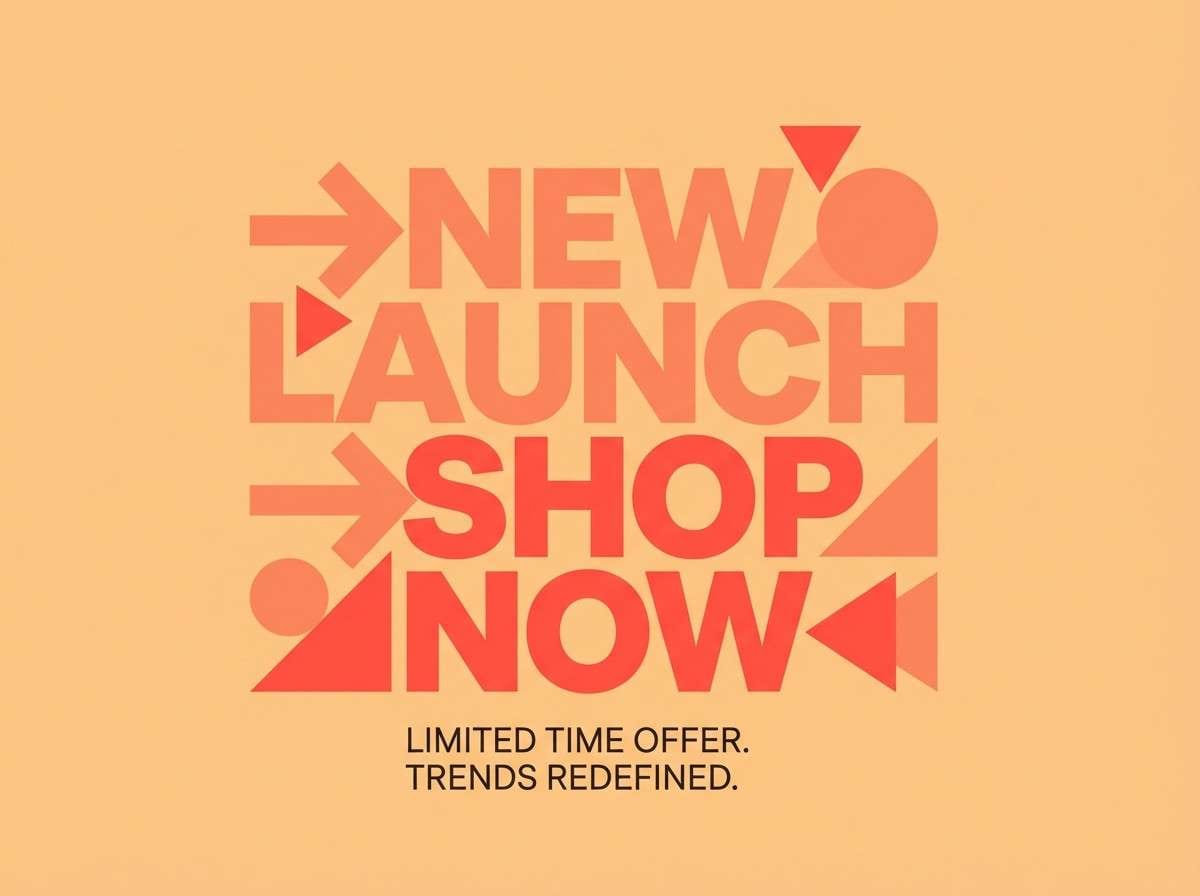 coral peach promo poster