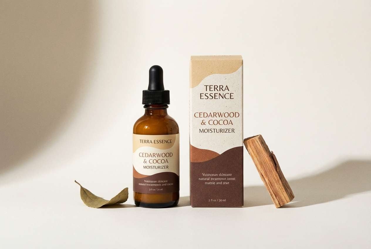 natural skincare in cedar browns