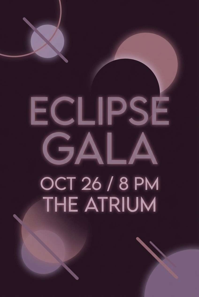 noir poster typography design