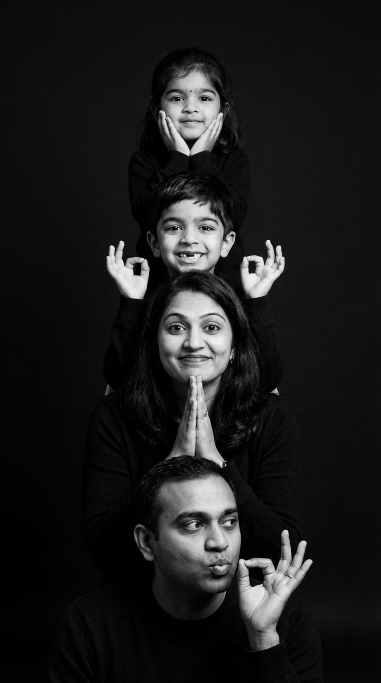 gemini prompt for family of 3