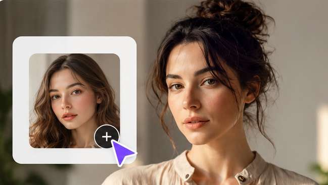 Illustrative Media.io creation workflow graphic, not a Remaker AI product screenshot